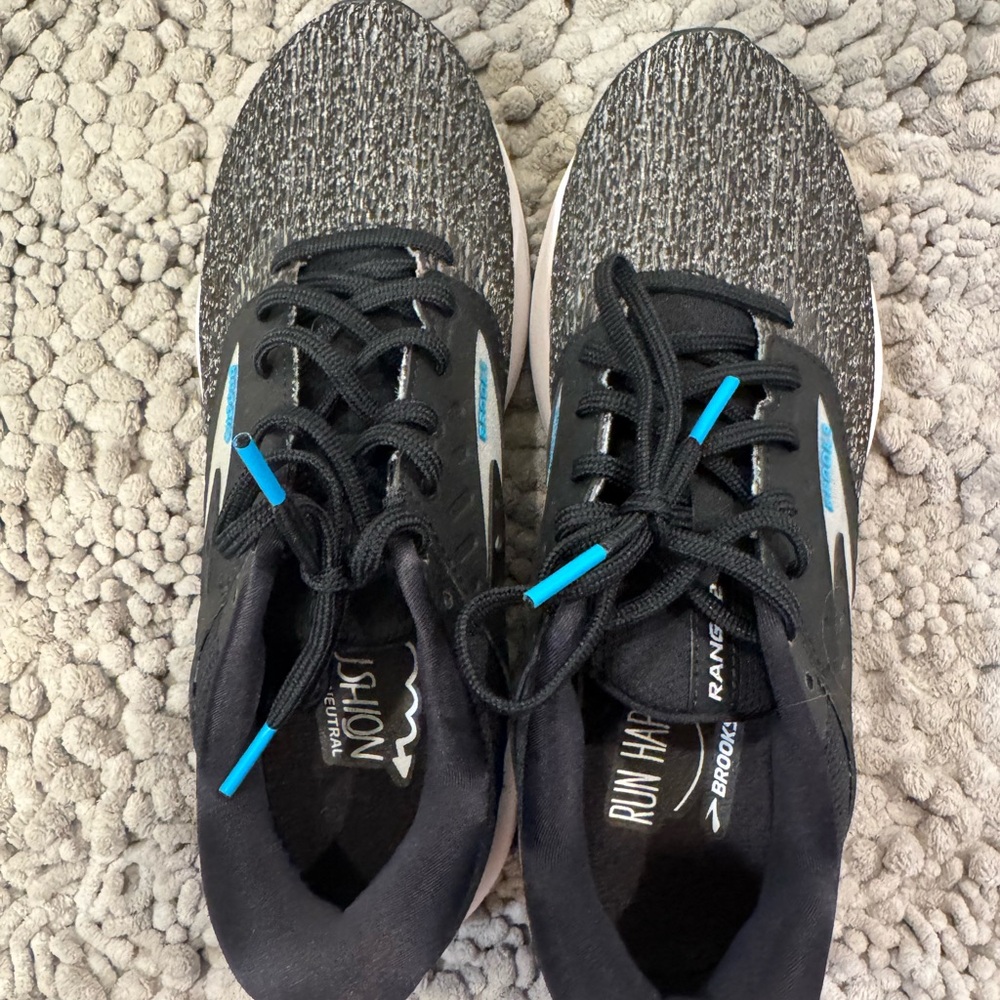 Brooks Black and Gray Running Shoes